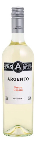 Vinho Argentino Argento Pinot Grigio 750ml  