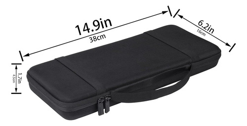 Funda De Viaje Dura Co2crea De Repuesto Para Razer Huntsman