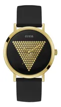 Comprar Reloj Guess W1161g1 Para Hombre Acero Inoxidable Color de la malla Negro Color del bisel Dorado Color del fondo Negro\u002FDorado
