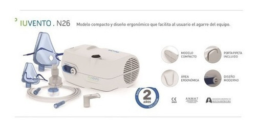 Nebulizador a pistón Silfab Piuvento blanco 220V