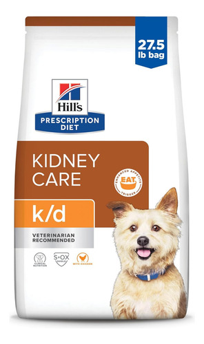 Hills K/d Alimento Problemas Renales Perros Bolsa 12.5 Kilos