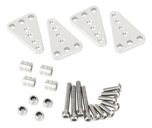 Kit De Montaje De Amortiguador De Aluminio Con Soporte