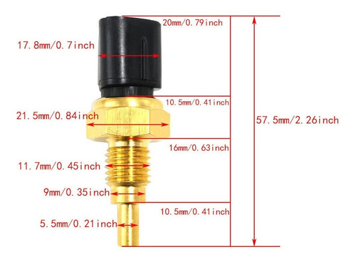 Sensor Temperatura Kawasaki Ex250 Ninja Suzuki Vl800 Vz800