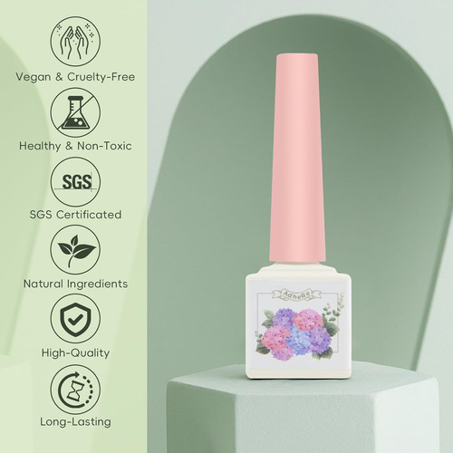 Adhere Esmalte De Uñas De Gel Magnético De 0.4 Onzas Líquida