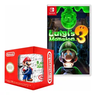 Luigis Mansion 3 Nintendo Switch Y Taza 4