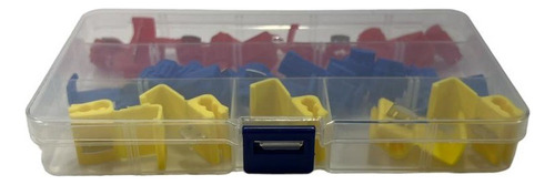 Kit Conector Derivação Conexão Emendar Cabo Fio Estojo 25pçs
