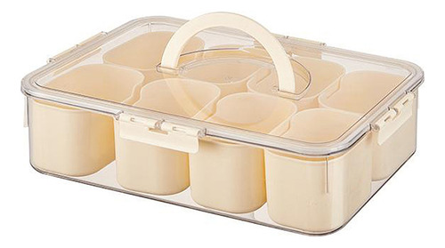 Caja De Almacenamiento Octogonal Para Refrigerador, Apta Par