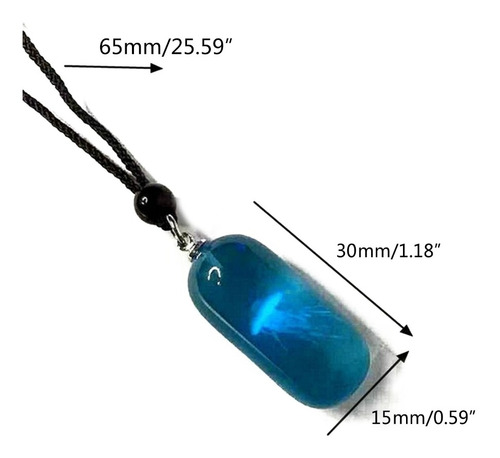 Collar De Medusas (y) Con Colgante De Resina, Diseño De Anim