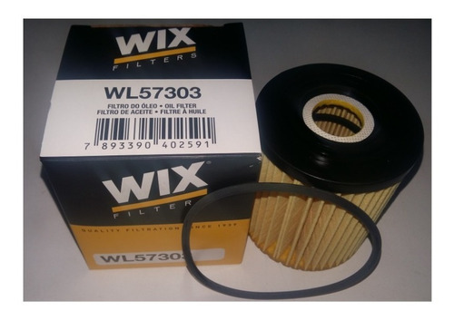 Filtro De Óleo Wix Wl57303 Fiat Novo Palio 1.6 2011/ Novo Palio/siena/strada/punto/linea/bravo 1.6/1.8 E.torq 2010