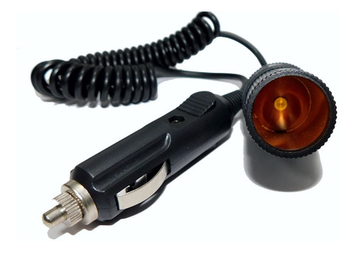 Imagen 2 de 4 de Alargue Ficha Encendedor Macho A Ficha Hembra Espiralado