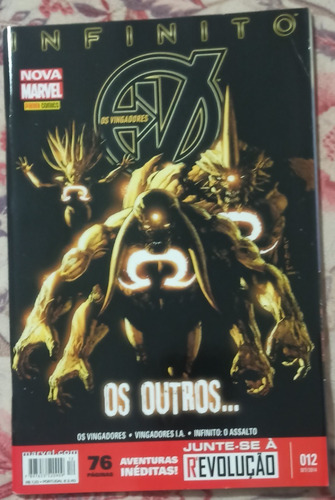 Os Vingadores N° 12 - ( 1ª Série) - Panini (Usado)