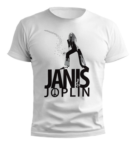 Remera Janis Joplin Rock Blues Diseño Exclusivo