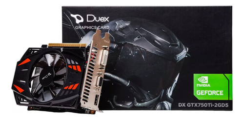 Placa De Video Duex Gddr5 Gtx 750 Ti 128bit 4gb Preto