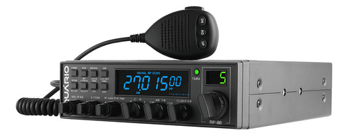 Rádio Px Aquário Rp-80 Com 80 Canais Homologado + Cabo 5,5 M