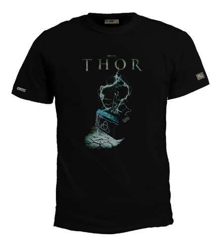 Camiseta Thor Martillo Mjölnir Comic Superhéroe Hombre Bto 