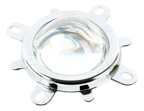 Lente Para Led De Potencia 44mm Cob + Soporte Reflejo 120°