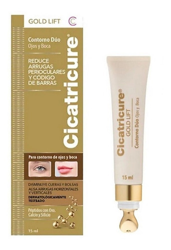 Imagen 1 de 1 de Cicatricure Gold Lift Contorno Duo Ojos Y Boca Antiarrugas Tipo De Piel Todo Tipo De Piel