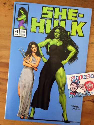 Comic - She-hulk #1 Sexy Mayhew Variant X-23