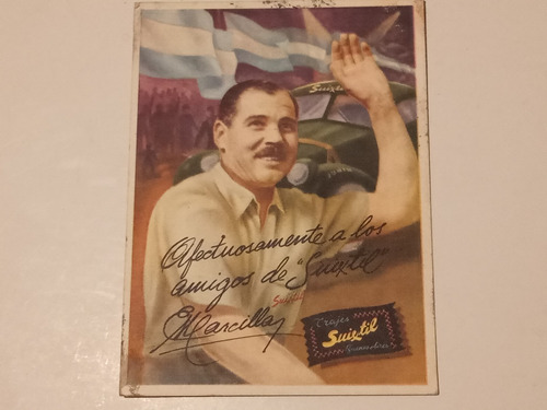 Tarjeta Postal: Eusebio Marcilla. Trajes Suixtil. 1950. 