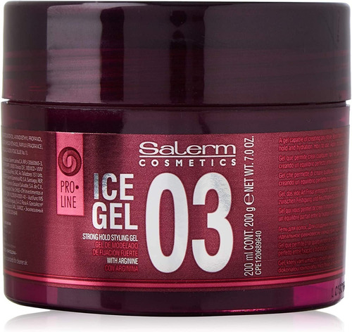 Salerm ® Ice Gel 03 Strong Hold Proline Fortalece 200ml