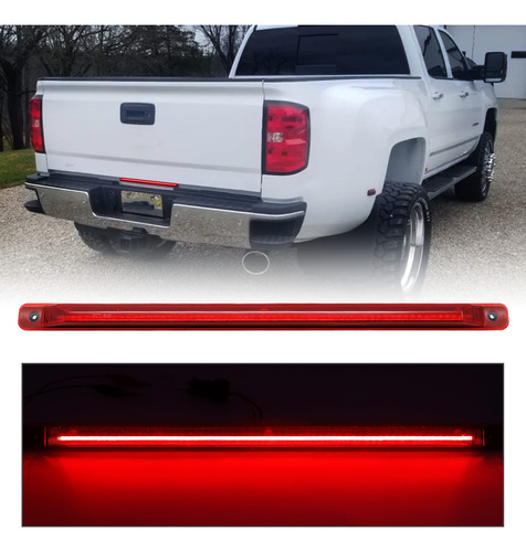 R&f Auto Luz Led Para Porton Trasero Central Silverado Barra