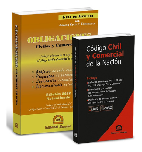 Promo 43 Guía De Obligaciones + Código Civil Y Com (bolsillo