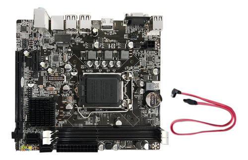 Placa Madre H61, Memoria Ddr3, Lga1155 Pines, Compatible Con