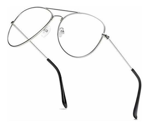 Montura - Aisswzber Clear Aviator Glasses Lens Premium Class