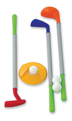 Juego Set De Golf 406 Duravit Palos Pelotas Hoyo Niños