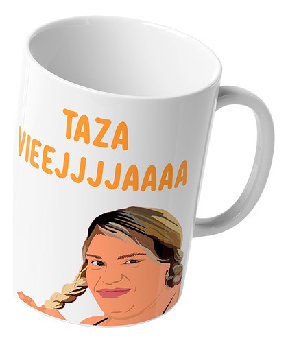 Taza Cerámica Wendy Casa Famosos Taza Vieja 315 Ml Café Té