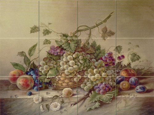 Baldosa Ceramica Mural   fruit Bouquet Ii   by Corrado 