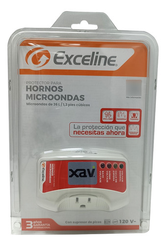 Protector Voltaje Horno Microondas 120v Exceline 6723 Xavi
