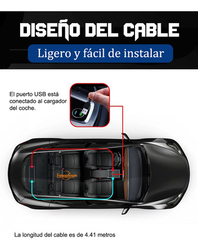 Letrero Led Matrix Flexible Rgb App Control Usb Auto 16x96 Eshopangie