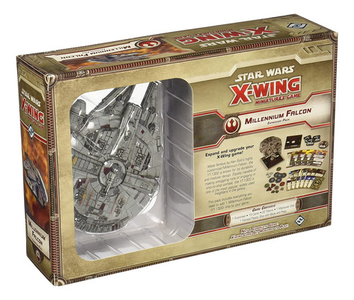 Halcón Milenario De Star Wars X-wing De Fantasy Flight Games