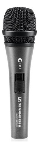 Sennheiser E835-s Micrófono Cardioide Dinámico De Mano Con Y