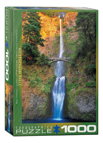 Rompecabezas 1000 Piezas Multnomah Falls, Oregon Usa  - Euro