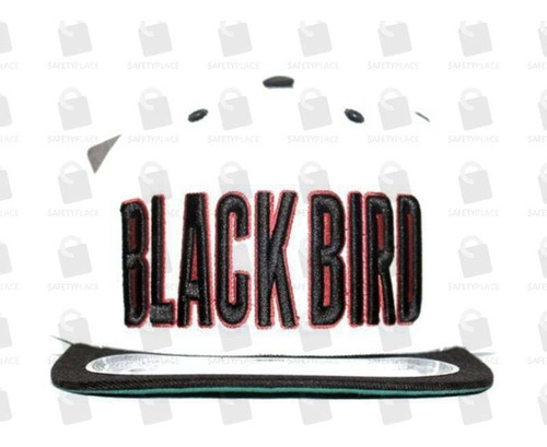 Boné Aba Reta Snapback Ajustável Original Black Bird