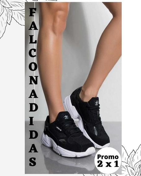 صور مصاصه Adidas Falcon Negras | MercadoLibre 📦 صور مصاصه