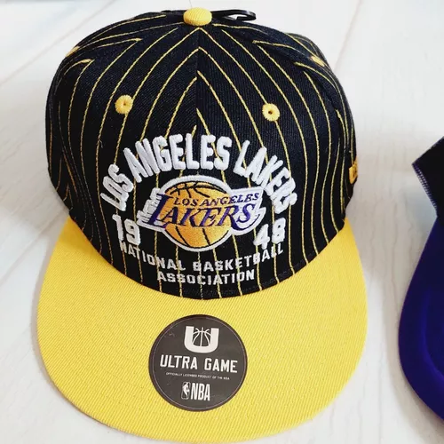Colección de gorras de NBA Los Angeles Lakers. Gorro originales New Era
