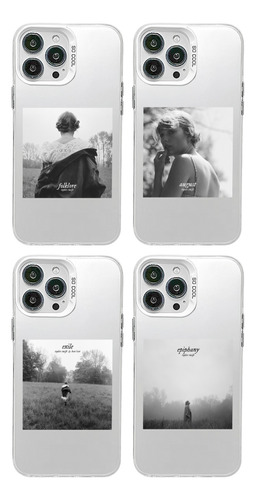 4pcs Folklore Taylor Swift Funda Para iPhone Case Fca1-5