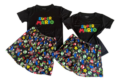 Duo Pijama Mario Bros