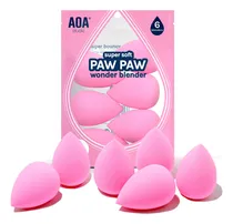 Comprar Juego 6 Esponjas Maquillaje Base Corrector Polvo