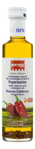 Azeite de Oliva Extra Virgem com Pimenta-Calabresa Italiano Montosco Vidro 125ml