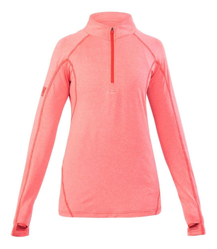 Polera Dry Fit Hw Spx Manga Larga Mujer Coral