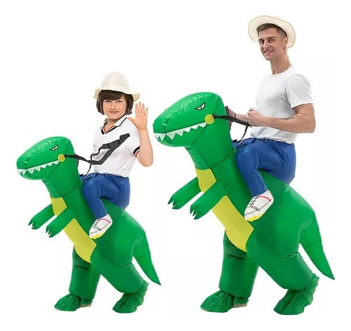 Disfraz Inflable De Dinosaurio Para Adultos