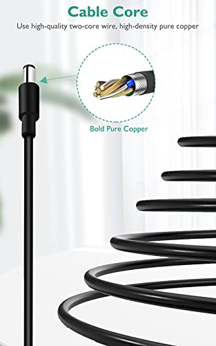 Adaptador Cargador 12 5 4 8 Punta Para Camara Cctv Dvr