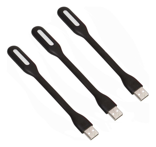 (3 Pack) Maijin Flexible Mini Usb Led Lampara Luz Portatil S