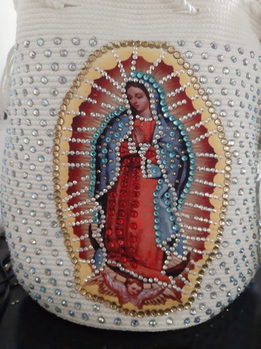 Mochila Con Imagen De La Virgen De Guadalupe