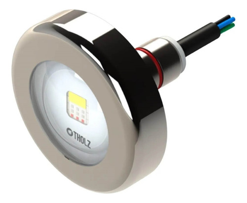 3 Led Rgbw 15w Inox Piscina Tholz + Fonte + Basic Smartpool