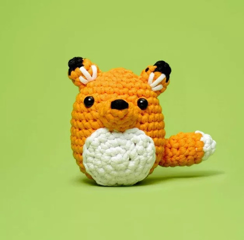 New Woobles Easy Peasy Yarn Beginner Crochet Toy Kit